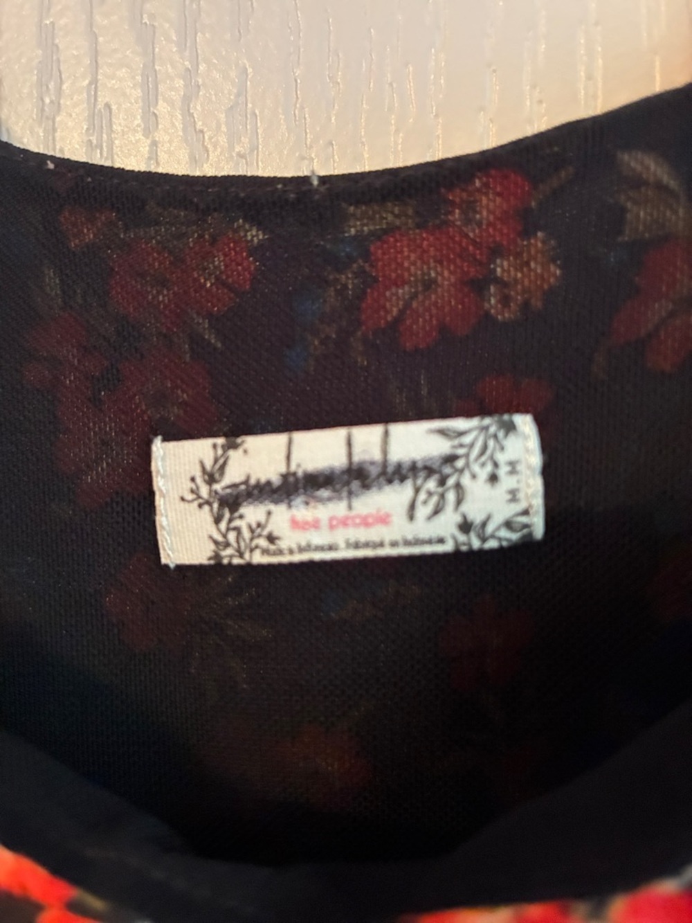 Free People Let Me Love Printed Cami Tank M - Picture 6 of 9